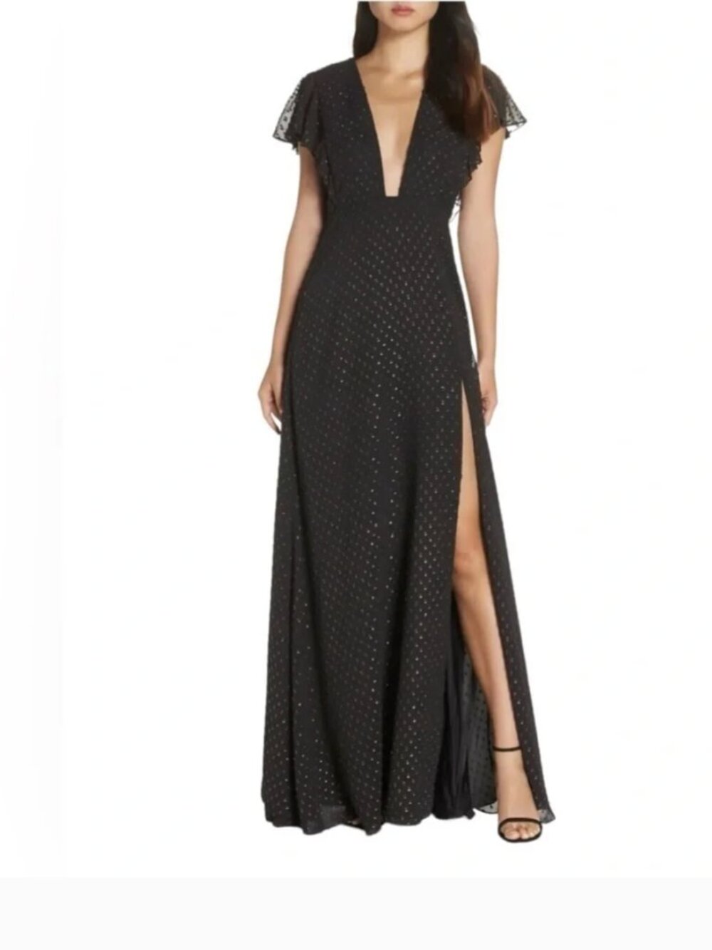 Jill Stuart Gown with Gold Flecks NWT!